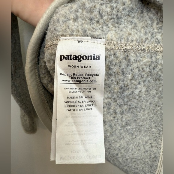 Patagonia Women’s Better Sweater 1/4 Zip up sweatshirt Medium - Picture 5 of 7